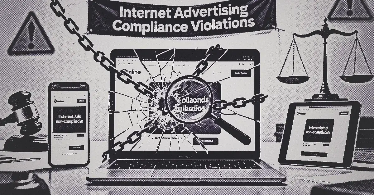 постер к статье про Нарушение требований к рекламе в сети Интернет