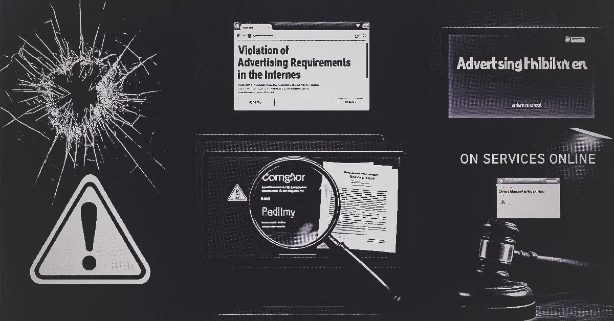 постер к статье про Нарушение запретов Рекламы запрещенных товаров и услуг